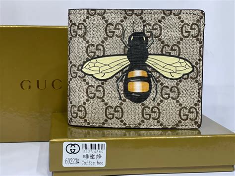 bumble bee gucci wallet|Gucci bee wallet review.